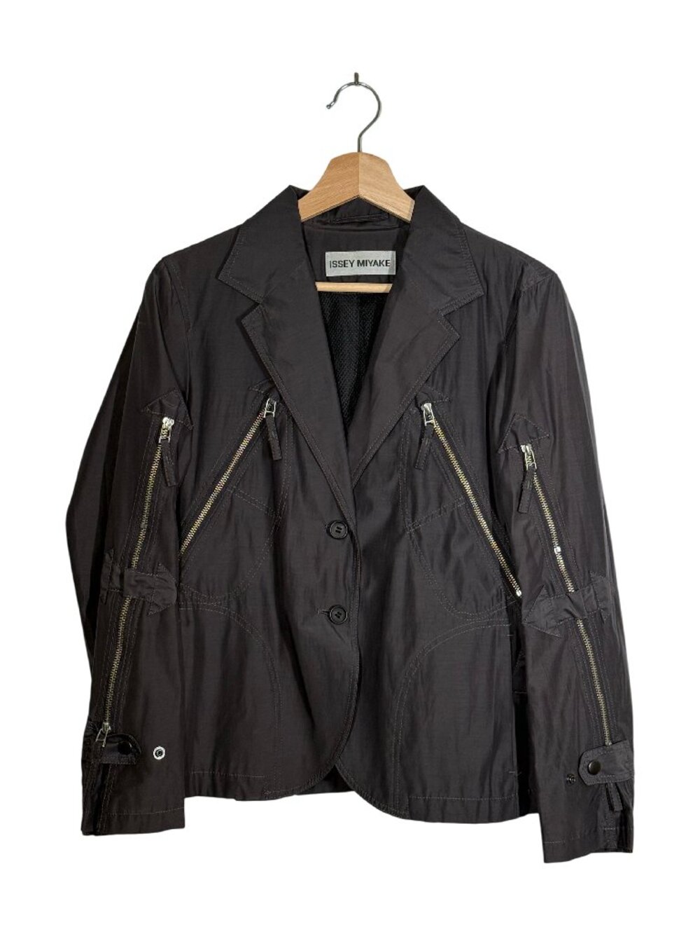 Issey Miyake 2008SS Multi-Zip Bondage Tech Blazer